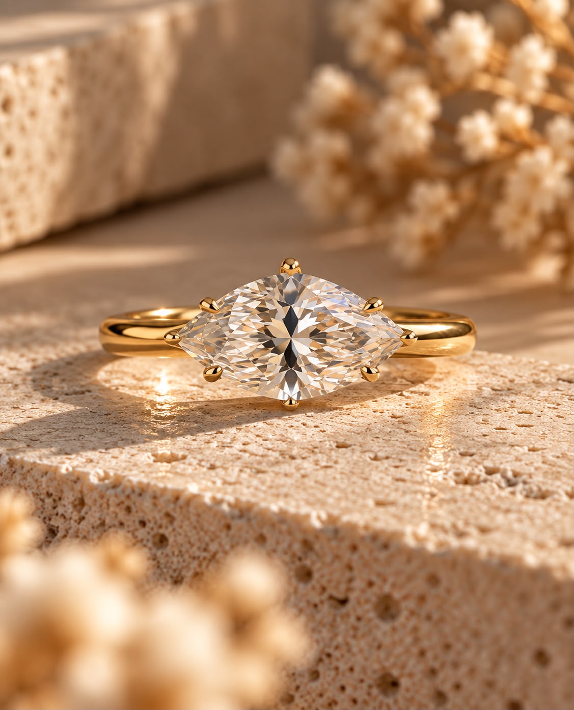 Marquise Lab-Grown Diamond Solitaire