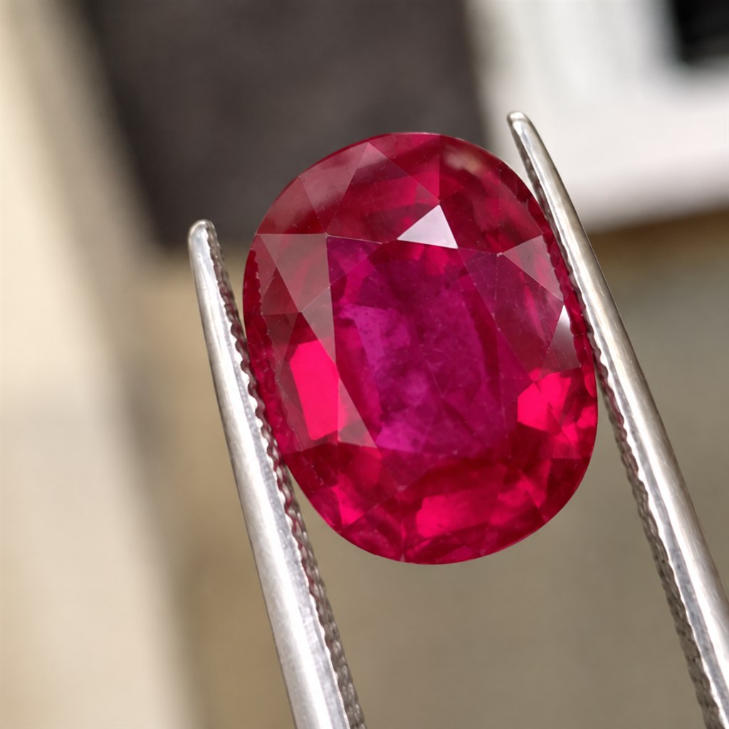 Ruby from the precious gemstone collection