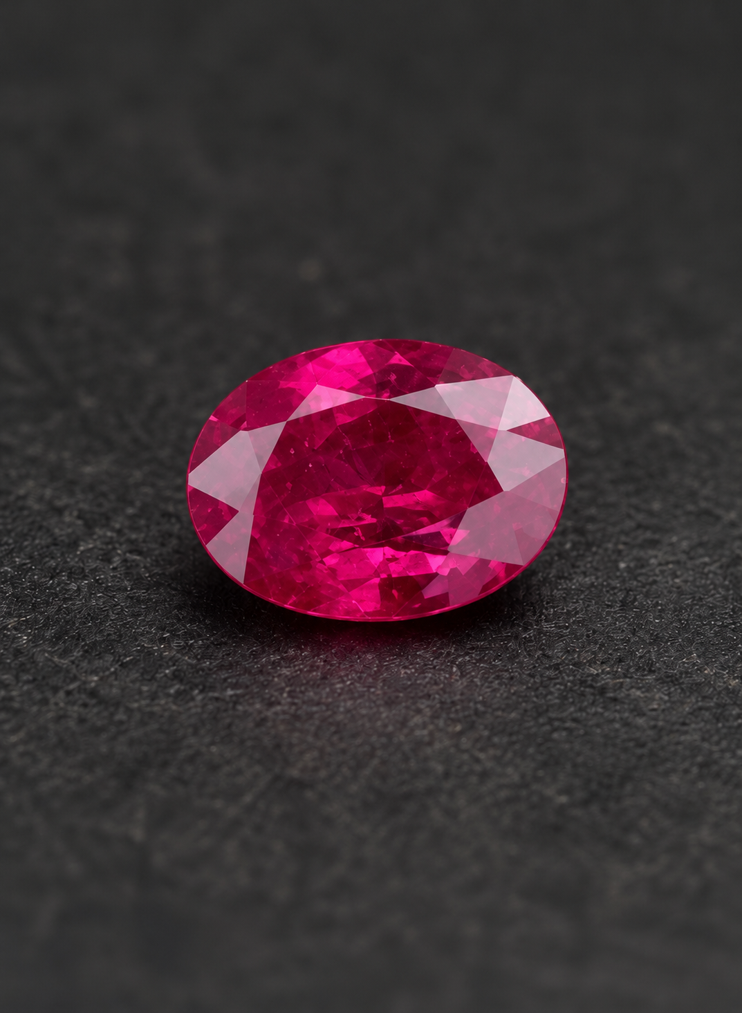 Oval Ruby · 9×7 mm — photograph 1
