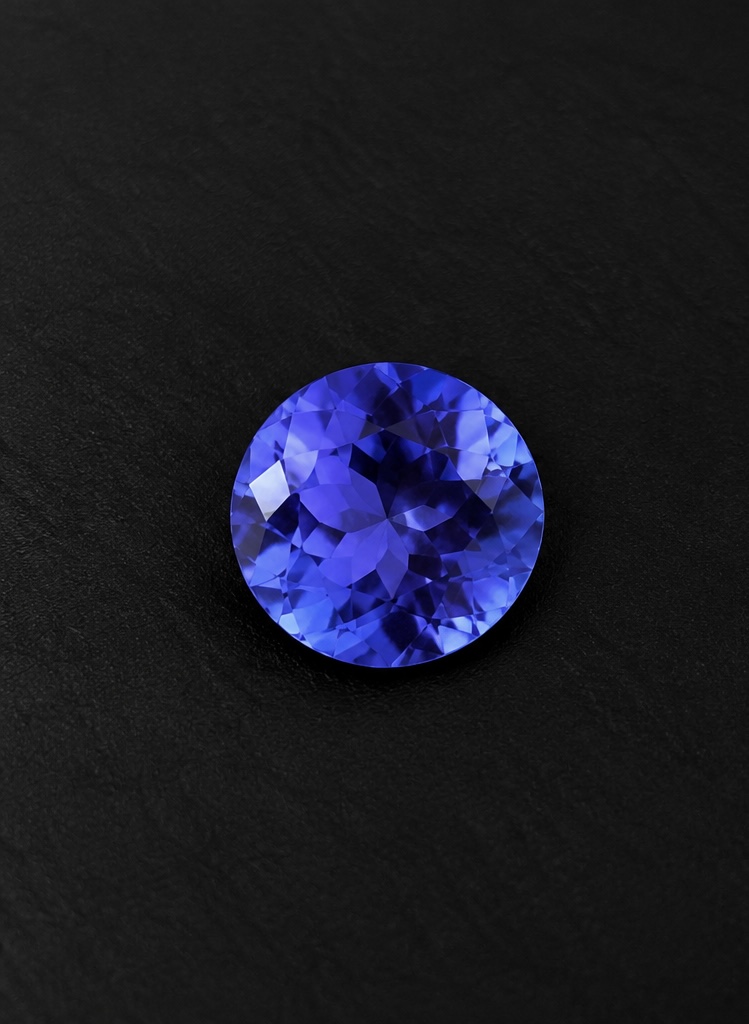 Real round Tanzanite