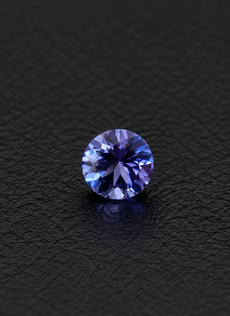 Round Tanzanite · 4.5 mm — photograph 1