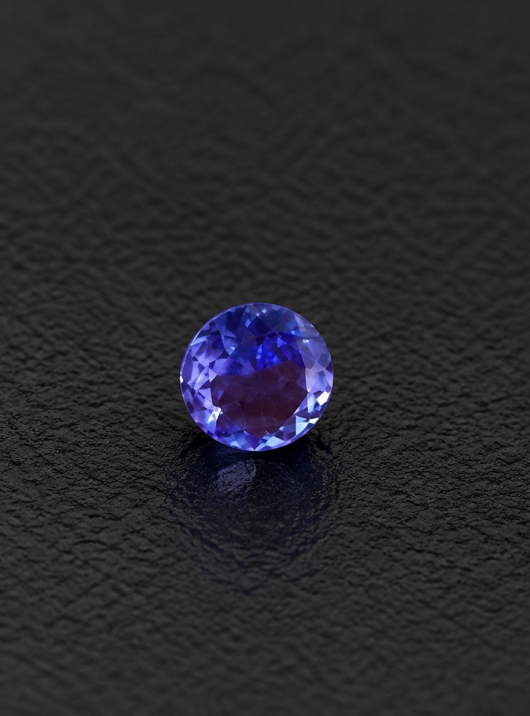 Round Tanzanite · 5 mm — photograph 1